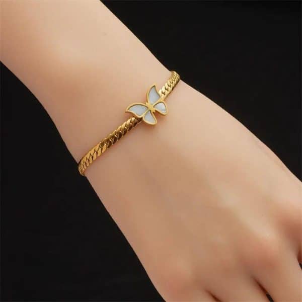 Butterfly Bracelet Stainless Steel