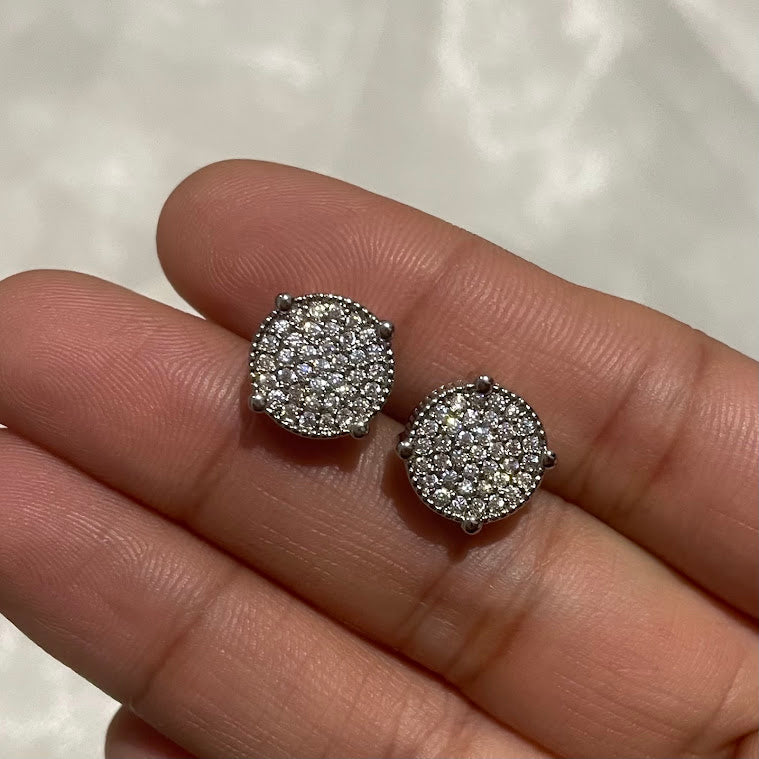 Silver Studs Earrings